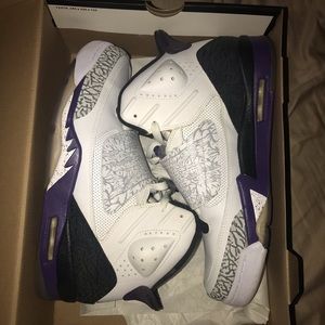 Jordan Son of Mars white and purple